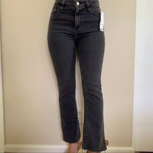 BDG cropped flare back denim jeans